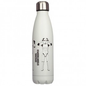 Bottiglia Termica Acciaio 500 ml - Stormtrooper Bianco