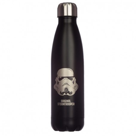 Bottiglia Termica Acciaio 500 ml - Stormtrooper Nero