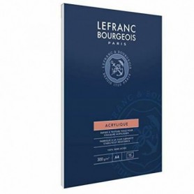 BLOCCO LEFRANC & BOURGEOIS ACRILICI A4 15F. 300GR
