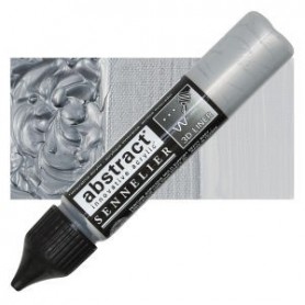 SENNELIER ABSTRACT LINER 27 ML IRIDESCENT SILVER