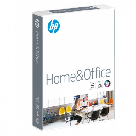 Carta per fotocopie HP Home&Office80 gr - risma 500 fogli - disponibile anche a scatola da 5 risme