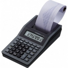 Calcolatrice scrivente CX 77 BN portatile, 12 cifre, adattatore opzionale - stampa a 1 colore, display LCD a 1