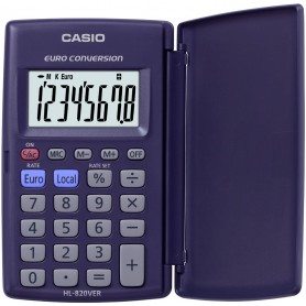 Calcolatrice HL-820VER 8 cifre tascabile CASIO