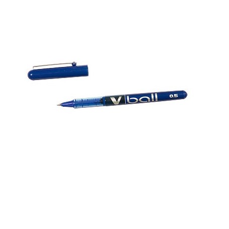Penna roller inchiostro liquido V BALL 0.5 blu BL-VB5-L punta 0,5 mm