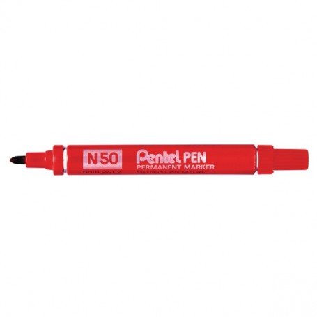 marcatore pentel pen ROSSO N50
