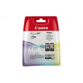 Cartuccia Canon PG-510 CL-511 pack 9ML BK+9ML CMY INKJET