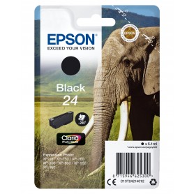 Cartuccia Epson 24 -elefante- nero