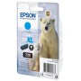 Cartuccia Epson 26 XL -Orso Polare- ciano alta capacità