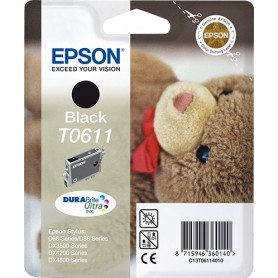 Cartuccia Epson ORSETTO T0611 nero