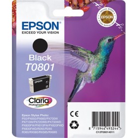 Cartuccia Epson T0801 -colibrì- nero