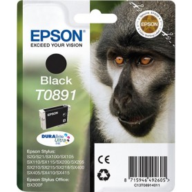 Cartuccia Epson T0891 scimmia nero