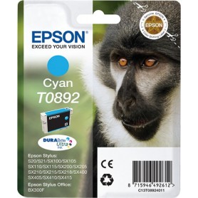 Cartuccia Epson T0892 scimmia ciano