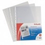 50 buste forate deluxe - ppl antiriflesso - 22x30cm