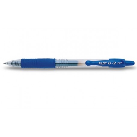 Penna a sfera Pilot G-2 blu - punta 0,7 mm - ricaricabile