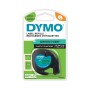 Nastro DYMO metal Letratag 12mmX4mt colore nero verde
