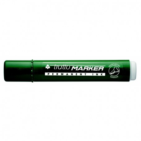 tratto marker punta scalpello verde
