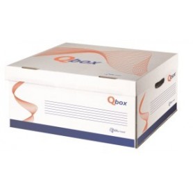 contenitore con coperchio per scatole per archivio  q-box