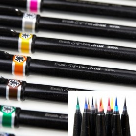 Brush Sign Pen Artist Blu