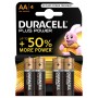 BLISTER 4 PILE DURACELL PLUS -MN1500- AA - STILO