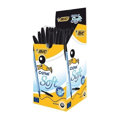 PENNA BIC CRISTAL SOFT NERO