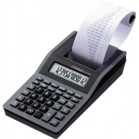 Calcolatrice scrivente CX 77 BN portatile, 12 cifre, adattatore opzionale - stampa a 1 colore, display LCD a 1