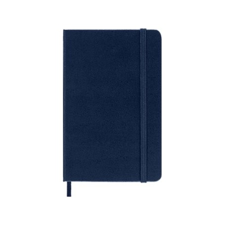 MOLESKINE AGENDA 12 MESI GIORNALIERA POCKET COPERTINA RIGIDA BLU ZAFFIRO  2022