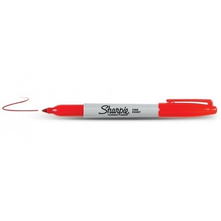 SHARPIE FINE ROSSO