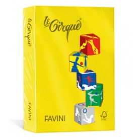 carta colorata le cirque giallo sole a4 21x29,7 cm - 500 fogli - 80 gr