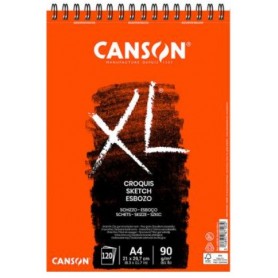 ALBUM CANSON XL SKETCH 120F A4 90G