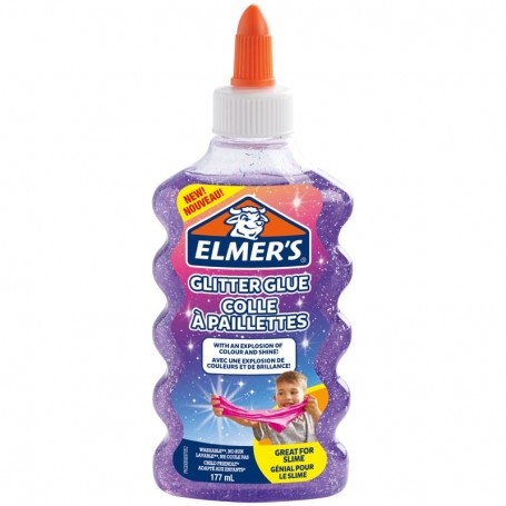 COLLA SLIME GLITTERATA LIQUIDA ELMER'S VIOLA