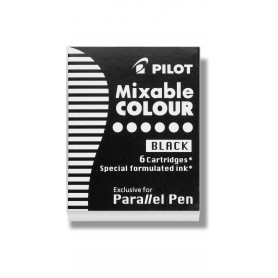 6 cartucce nero parallel pen