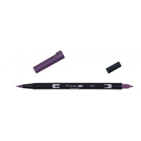 Tombow Abt Dual Brush Pen 679  colore DARK PLUM