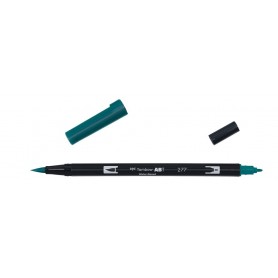 Tombow Abt Dual Brush Pen 277  colore DARK GREEN