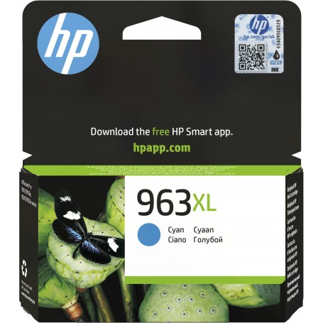 cartuccia HP 963 XL ciano alta capacità