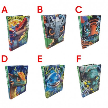 Diario Agenda 10 Mesi Datato Sj Gang Animal Boy 25/26