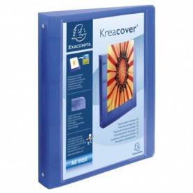 raccoglitore personalizzabile chromaline  kreacover 4 col. assortiti  - 4 anelli tondi 30 mm