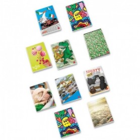 10 maxi quaderni 80gr 0B righe 3 elementare.