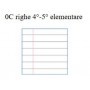 10 maxi quaderni 80gr 0C righe 4-5 elementare.