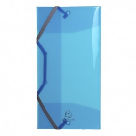 Cartelle a 3 lembi pocket con elastici angolari Iderama PP - F.to 12x23,5 cm