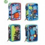 astuccio 3 zip sj gang boy-girl - fantasie assortite