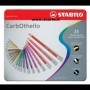 Stabilo Carbothello Scatola Metallo da 24 colori assortiti