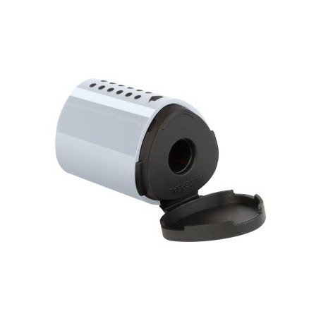 temperamatite grip 2001 mini , con serbatoio, a un foro, grigio