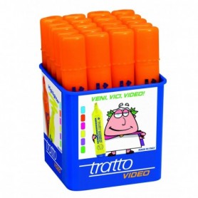 tratto video arancione