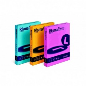 risma carta colorata RISMALUCE 100 Fogli Verde 60  A4 21X29 7Cm - 90Gr