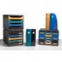 BIG BOX classic NEO DECO - Cassettiera 4 cassetti - Dimensioni : Prof. 34,7 x Larg. 27,8 x Alt. 27,1 cm