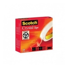 Nastro adesivo supertrasparente Scotch Crystal in scatola individuale 600-1966