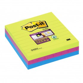 Foglietti Post-it colori ULTRA A RIGHE formato XL