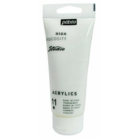 STUDIO ACRYLICS 100 ML BIANCO DI TITANIO