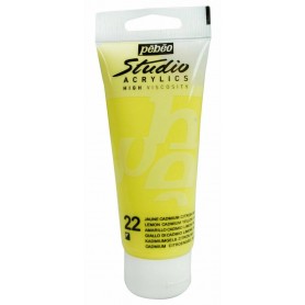 STUDIO ACRYLICS 100 ML GIALLO DI CADMIO CHIARO LIMONE