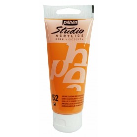 STUDIO ACRYLICS 100 ML GIALLO DI CADMIO SCURO